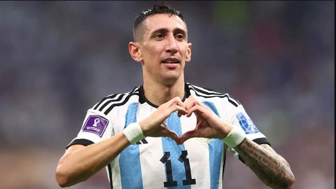 Di Maria là một trong những cầu thủ xuất sắc nhất thế giới khi mặc áo số 22