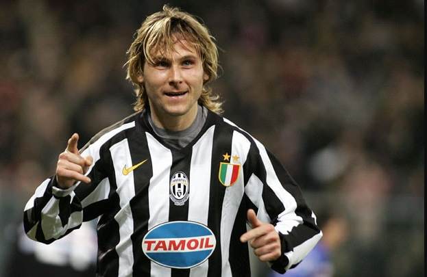 Số áo Nedved tại Juventus là sự tiếp nối của một huyền thoại
