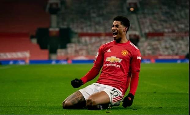 Số áo Rashford thi đấu cho MU là số 10